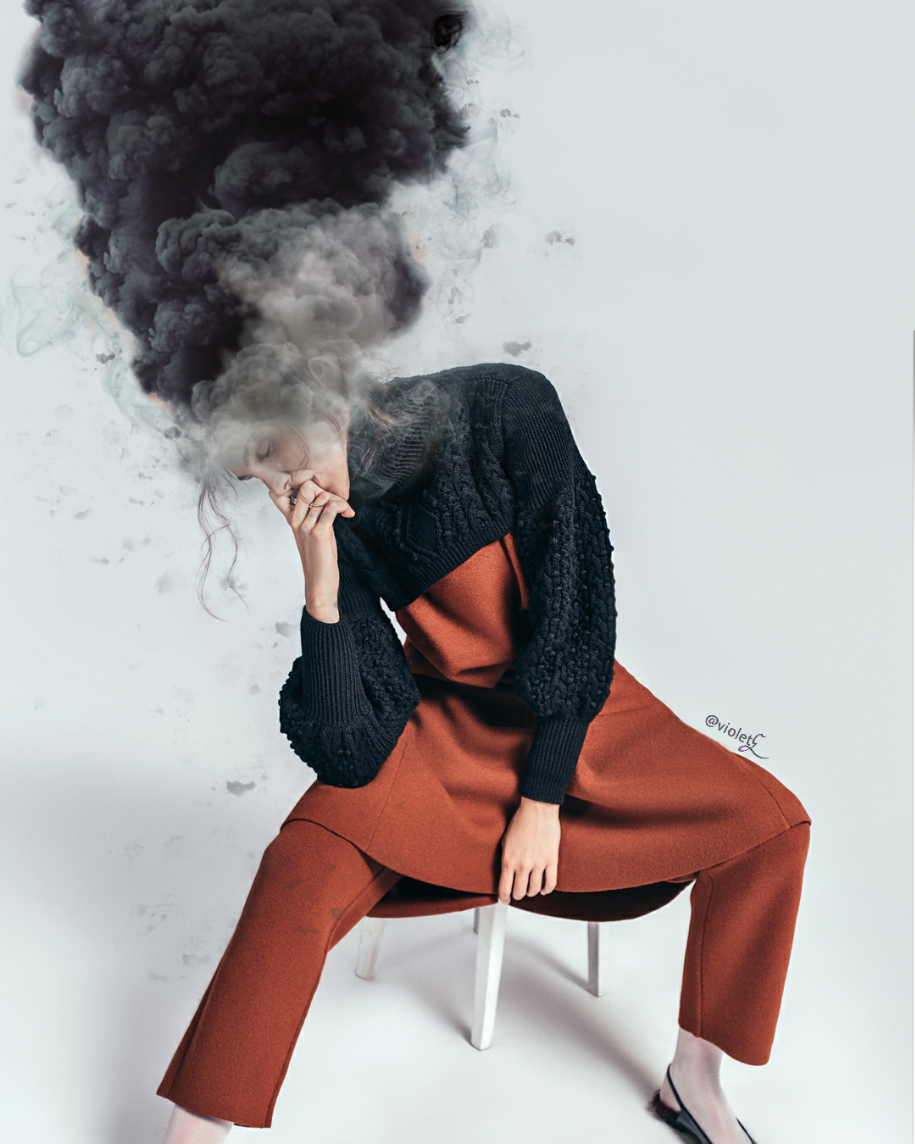 La sigaretta del mattino – Donne Difettose, image size:915x1144